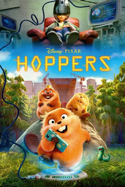 ดูอนิเมะ Hoppers (2026) เด้งโดด เปลี่ยนโหมดเป็นบีเวอร์